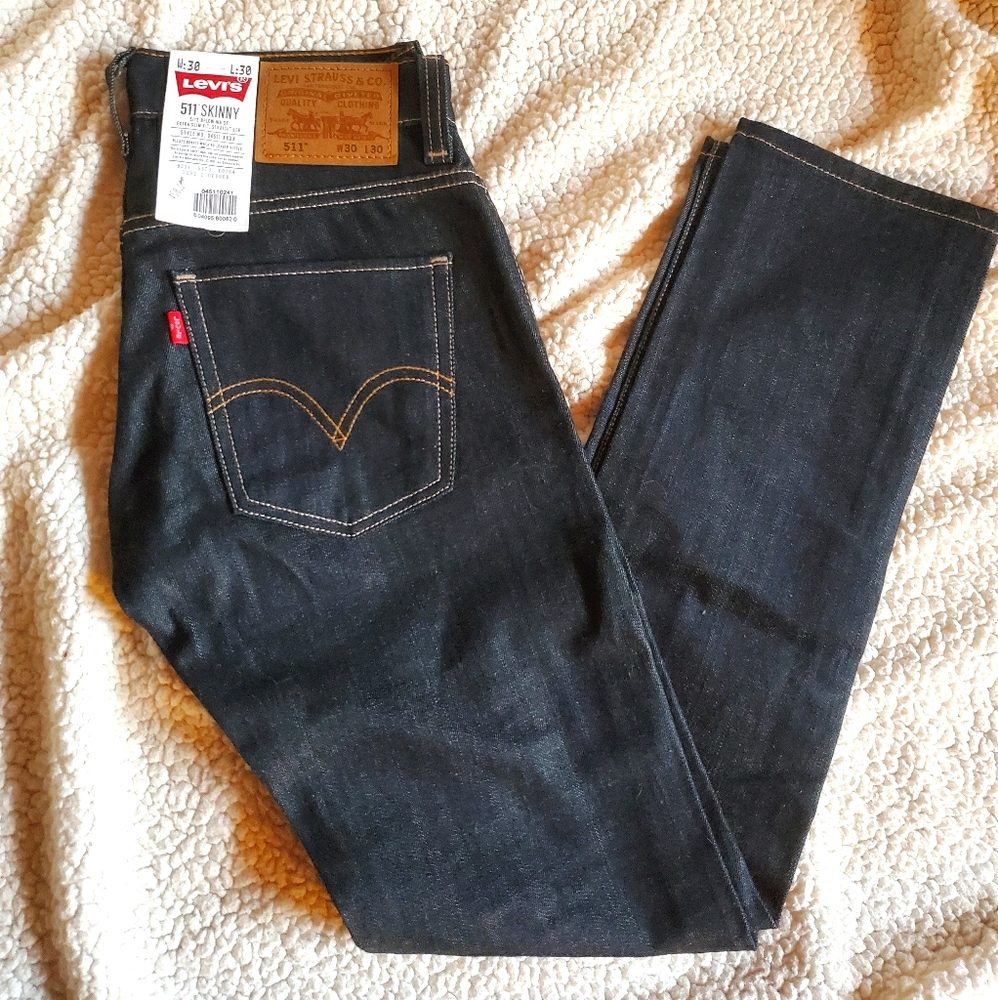 💖SOLD💖 NWT Levi's 511 Men's Slim Fit Rigid Jeans